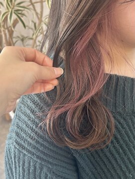 シーバイサイン(sea by Sign) イヤリングカラー/ピンク/ベージュ