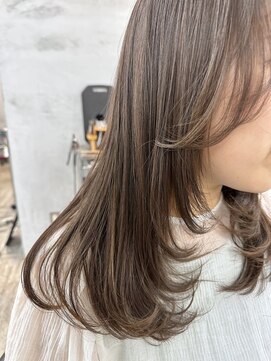 メルバイレガロ 水戸(mer by REGALO) ワンホンレイヤー／似合わせカット