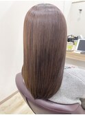 ロング/髪質改善ヘアエステ/ナチュラルベージュ/ブラウン