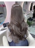 【韓国カラー】艶髪ダブルカラー/レイヤーカット/髪質改善/新宿