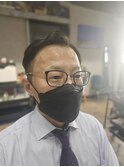 さっぱりツーブロック