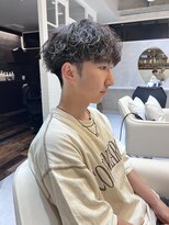 髪屋 紬&nbsp;メンズ/メンズパーマ/メンズカット/波巻きパーマ