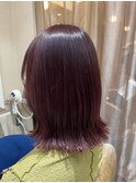 アンブレラカラー/こなれミディ/ウェーブパーマ/前髪/錦糸町