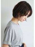 ３０代４０代５０代ダークベージュ髪質改善縮毛矯正ショート