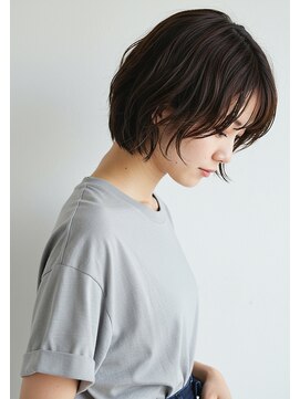 アントワープトーキョー(antwerp TOKYO) ３０代４０代５０代ダークベージュ髪質改善縮毛矯正ショート