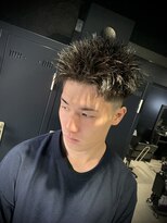 アウル 心斎橋(owl)&nbsp;スパイキーショート×短髪×フェード×men's×メンズショート