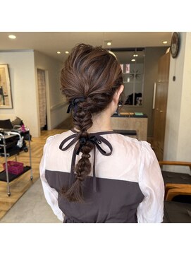 アルマヘアー(Alma hair by murasaki) ◎お呼ばれ編みおろしスタイル◎