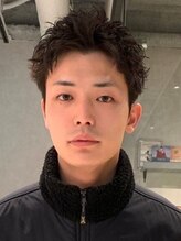 メンズサロン ブロック(Men's Salon bloc) スパイキーショート ニュアンスパーマ 緩めパーマ 前髪なし