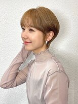 ハウスアンドヘアーワークス(House&Hair works)&nbsp;前髪長め大人小顔ショート30代40代50代　藤沢