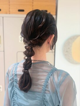 リブレ(LIBRE+hp) 【恵比寿LIBRE/ARISA】お呼ばれに♪編み下ろしヘア