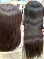 ジーナ 名駅(XENA.)&nbsp;髪質改善☆乾かすだけでツヤツヤ、サラサラ縮毛矯正２３