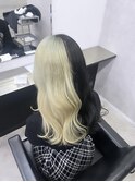 ツートンカラー ブリーチカラー 所沢