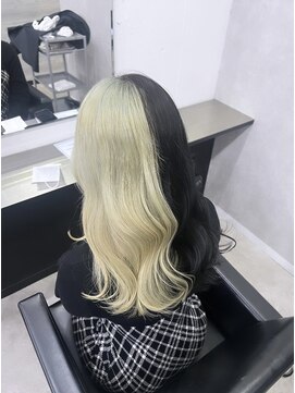 プライズ 所沢プロぺ通り店(prize) ツートンカラー ブリーチカラー 所沢