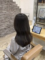 ヘア カンパニー トワ 千葉店(TOWA)&nbsp;千葉/千葉駅/ダブルカラー/ダークアッシュ/黒髪/ヘッドスパ