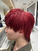 エン 栄店(enne) メンズ/刈り上げセンターパート/リバースセンターパート/前髪/栄