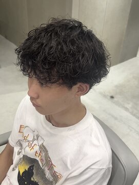 ホワイト(WHITE) 刈り上げなし 波巻きスパイラル