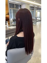 アルテヘアー(arte HAIR) 【arte HAIR】レッドパープル/ストレートロング