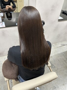 エルフレームバイワンラヴェスト(L'FLAME by one Lovest) 顔周りレイヤー/ダブルカラー/髪質改善/ケアブリーチ長野駅前