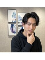 アッシュ 桜木町店(Ash)&nbsp;横浜桜木町メンズカット×センターパートニュアンスパーマ