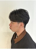 刈り上げセンターパート/波巻きツイストスパイラル/伊勢崎