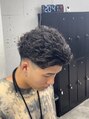 オーバル ジングウマエ(OVARL jingumae) 直毛の人はピンパーマでラフに動かすとカッコいいです!