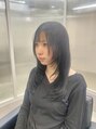 トッカ ヘアアンドトリートメント バイ リウム(tocca hair&treatment by Rium) 暗いお色でも重く見えずお墨名っぽい雰囲気に!