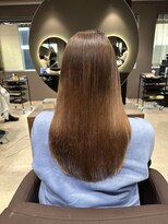 ショコラ アン 横須賀中央 ☆セルフカラー毛の縮毛矯正☆