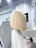リグ 横浜(Lig.)&nbsp;抜きっぱなしブリーチブロンドヘアブリーチダブルカラー/横浜駅