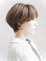 インセプション 銀座(INCEPTION)&nbsp;切りっぱなしショート・ボブ/絶壁解消/前髪なし/40代/30代/丸顔