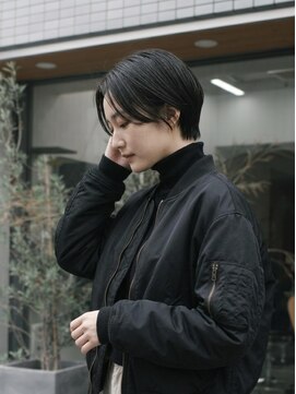 キビト(kibito) 毛流れショートハンサムショートクールショートヘア