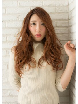 リノ ヘアー デザイン 河原町三条(Lino Hair Design) 【Lino Hair河原町】大人可愛いフェミニンロング