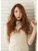 リノ ヘアー デザイン 河原町三条(Lino Hair Design) 【Lino Hair河原町】大人可愛いフェミニンロング