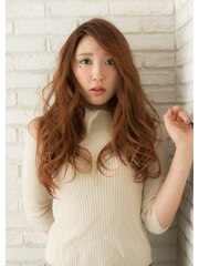 【Lino Hair河原町】大人可愛いフェミニンロング