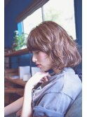 【BALLOON HAIR】TREND STYLE シースルーロブ×アンニュイカール