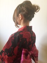 アイルビーヘア(I'll b hair) 【下北沢*I'll b hair*】色っぽ浴衣着付け&ヘアセット