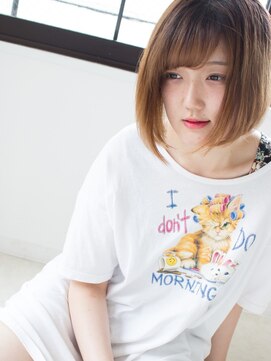 リジェール 高辻店 *REJOUIR*ハイトーンワンカールボブ