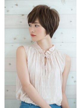 リル 8F 銀座(Rire) 【Rire-リル銀座-】ひし形シルエットのエアリーショートボブ☆彡