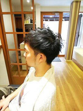 ヘアー ダンクユー(hair Dank u) メンズツーブロック