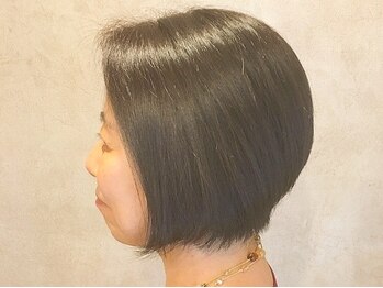 ヘアーチヒロズウィッシュ(Hair CHIHIRO's wish)の写真/【完全個室/マンツーマン】髪と地肌にやさしい植物成分配合カラー！気になる白髪もしっかり染まります☆