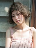 【MAULOA】 三角外ハネ小顔ボブ