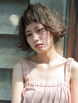 マウロア(MAULOA) 【MAULOA】 三角外ハネ小顔ボブ