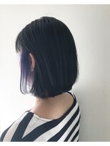 サーク(Sark) インナーネイビーブルーボブ