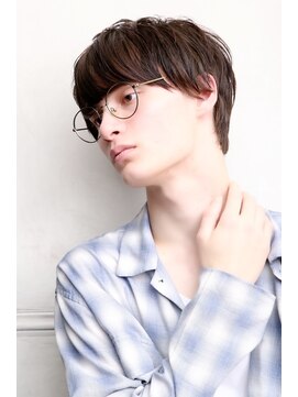 オーシャン(Ocean) [OCEAN Hair&Life藤原純] 大人マッシュ×ネイビーカラー☆