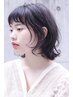 【Aujua】オージュアフルコースTreatment付き小顔カット＋ケアカラーコース