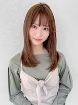 オーブ ヘアー イエル 泉中央店 仙台(AUBE HAIR iel)&nbsp;AUBE HAIR_ココアブラウン×ナチュラルへア