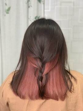 リトル(Re:tle) 【河野有希】インナーカシスとパープルブラウンの秋カラー