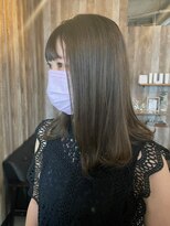 アルム(hair salon Alum) 『 オリーブ系透明感カラー☆　アッシュ　マット質感 』