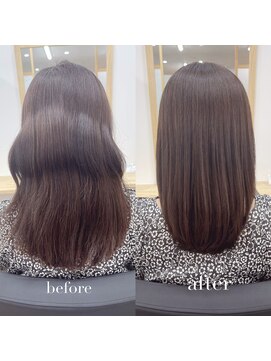 リアン 四条大宮店(Lien) 『髪質改善』ストレートエステ（縮毛矯正）（リタッチ可）