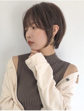 ロンド 銀座(Lond) 【銀座◇成田】くびれショートココアベージュ丸み大人可愛いボブ