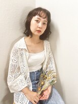シアン(CYAN) 【CYAN】#10代#20代#ダークグレー#外ハネボブ＃艶カラー